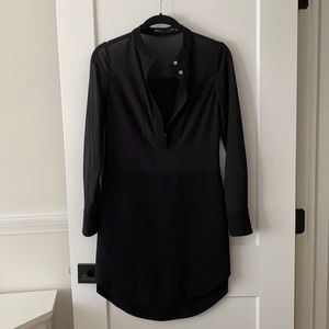 Karen Miller Black long sleeve dress - size 4